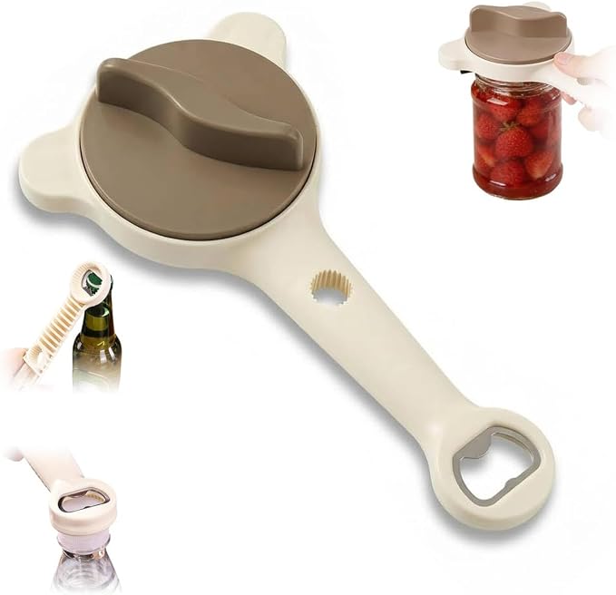 4-in-1 Jar Opener for Seniors -Adjustable Lid Opener by Unknown