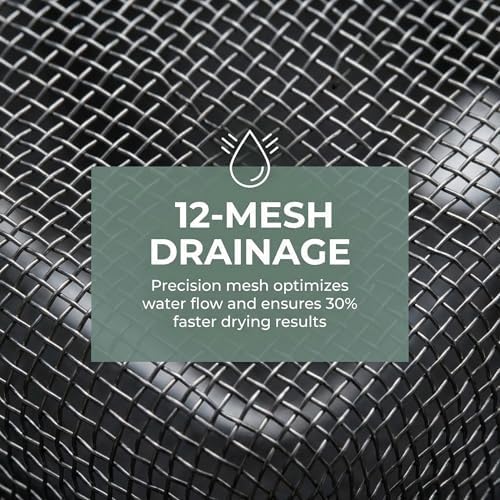 304 Stainless Steel 12-Mesh Dishwasher Basket for Small Baby Bottle