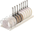 Pot Rack -Expandable Pan Organizer by Lhieiayh