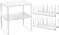 Marsui 4 Pcs Kitchen Organizer Accessories Set Cabinet Organizer Shelf and by Marsui