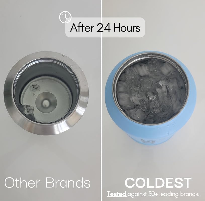 Coldest Tumbler with Handle and Straw, 100% Leak Proof Insulated