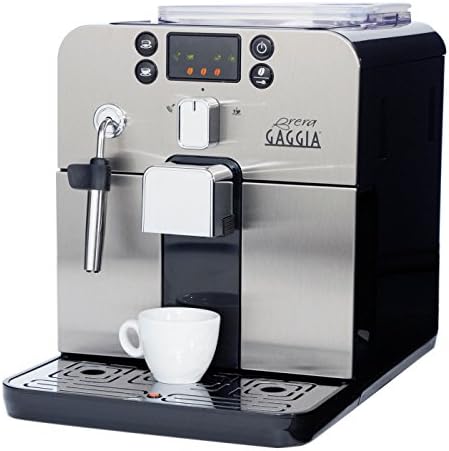Gaggia Brera Super-Automatic Espresso Machine, Black, 40 fl oz