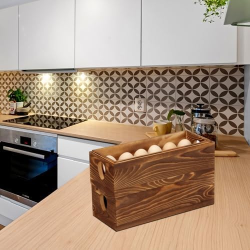 Wooden Egg Crate, 24 Eggs, 2 PCS