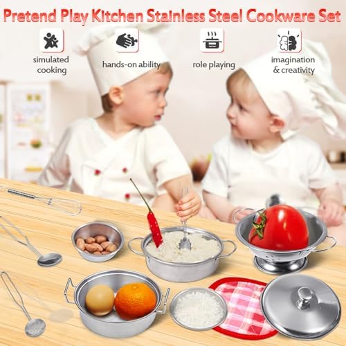 Rupnoflbui Kids Kitchen Pretend Play Toys,Mini Play Kitchen