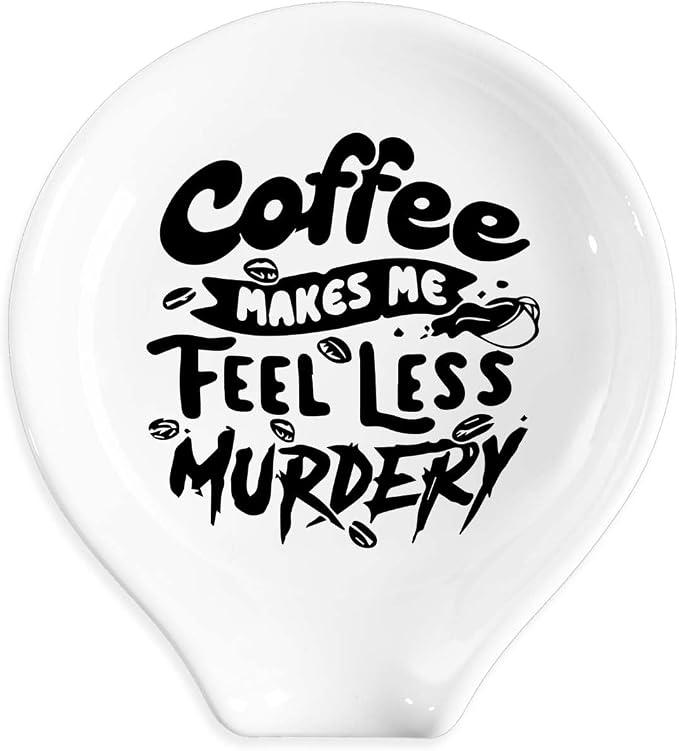 Funny Coffee Spoon Holder-Coffee Spoon Rest-Cafe Bar Station Accessories-Coffee by Unknown
