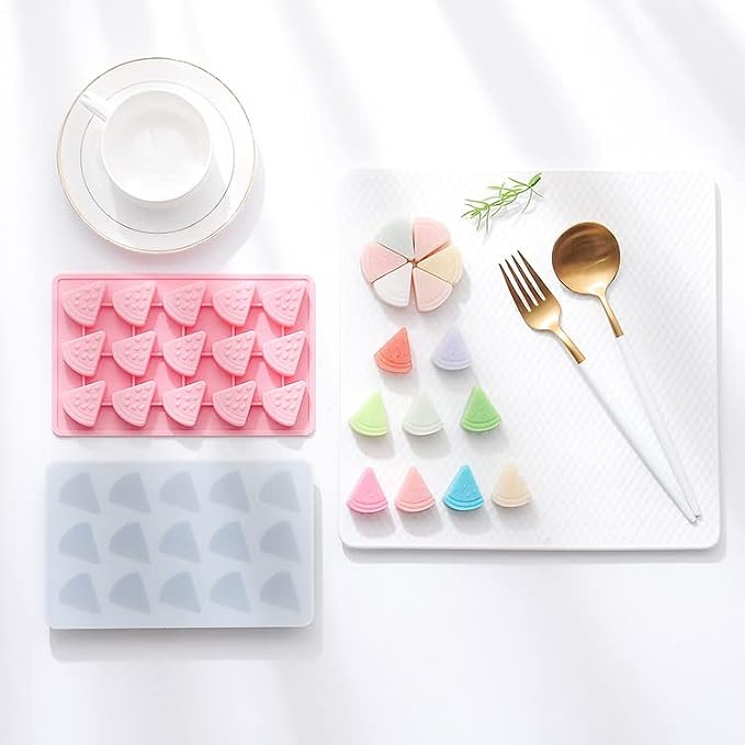 Cute Ice Cube Trays Silicone Chocolate Mold Wax Melt Molds Easy Release Ice - Image 4