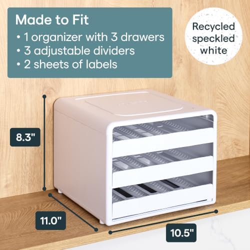 YouCopia SpiceStack® Adjustable Spice Rack Organizer, Pull-Down