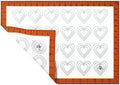 Round & Heart Shape Macaron Silicone Baking Mat Half Sheet