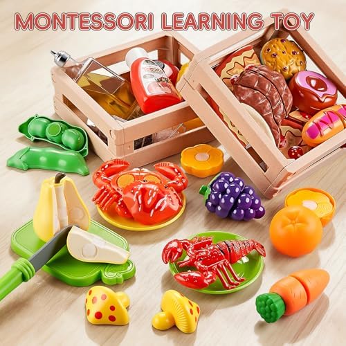 Shimirth Play Kitchen Accessories, Large Stainless Steel Kids Cooking