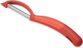 Kuhn Rikon Serrated Piranha “Swivel” Peeler 7.25” Red by KuhnRikon