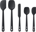 Redfly Silicone Spatula Set, 5 Piece Food Grade Silicone Cooking Utensils Set by Redfly