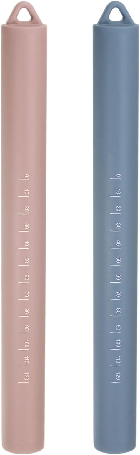 HARFINGTON 2pcs Silicone Rolling Pin 10" Stainless Silicone Surface Non-Stick by HARFINGTON
