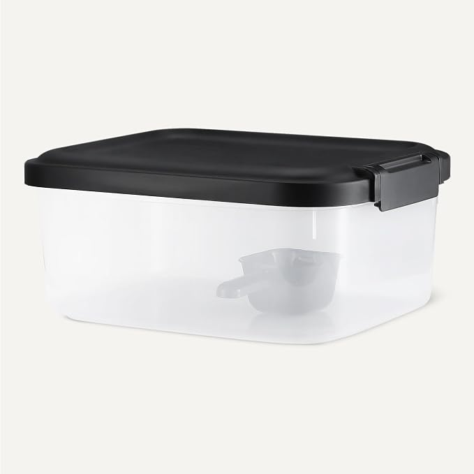 Amazon Basics Pet Food Storage Container, Detachable Scoop, Secure Seal - Image 5