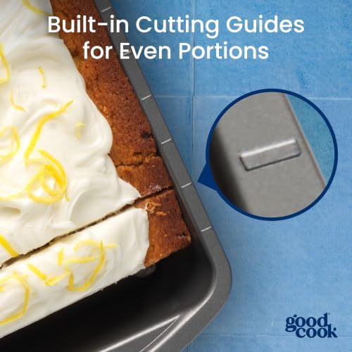 GoodCook Nonstick Loaf Pan Heavy-Duty Steel Bakeware with Easy-Clean