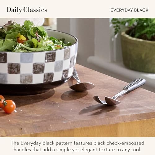 MACKENZIE-CHILDS Everyday Salad Serving Set, Stainless-Steel Salad