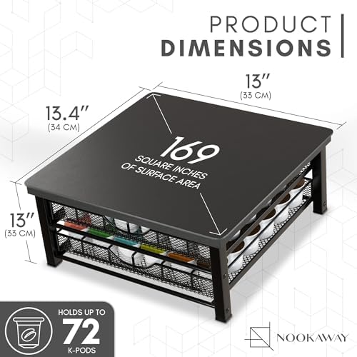 72 K Pods Holder, Keurig Coffee Pod Organizer