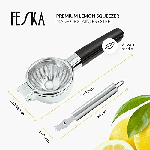 Stainless Steel Lemon Squeezer, 2 pcs