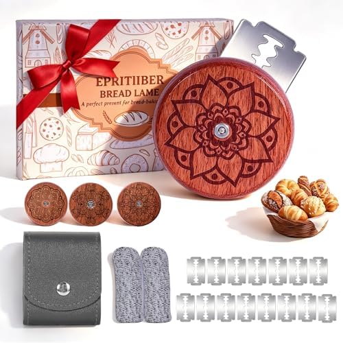 UFO Bread Lame Cutter for Sourdough Bread Scorer Tool,Lotus Set