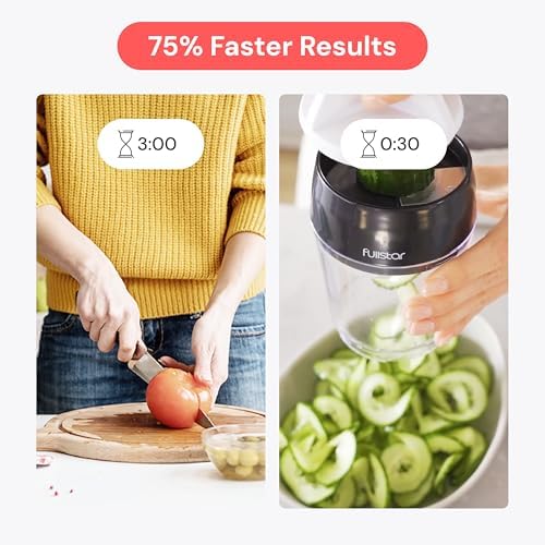 Fullstar Vegetable Spiralizer & Slicer, Veggie Noodle Maker