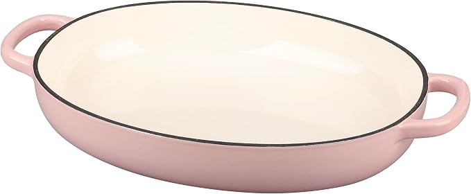 EDGING CASTING Enameled Oval Cast Iron Dutch Oven Pot - Image 8