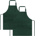 SINLAND Kids Apron with Pocket 2 Pack Children Chef Apron by SINLAND
