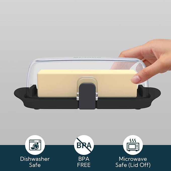 KITCHENDAO Large One-handed Butter Dish - Image 7