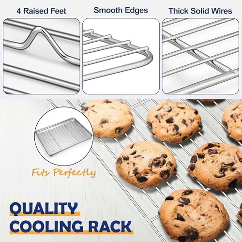 1 QT 18/10 Stainless Steel Saucepan & 16” Baking Sheet Pan with