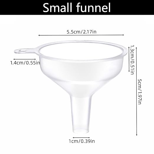 Small Funnel 4 Pack Food Grade Water Bottle Funnel - Image 2