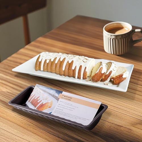 Scandinavian Almond Cake Pan with Recipe, 3-Pack Carbon Steel Set