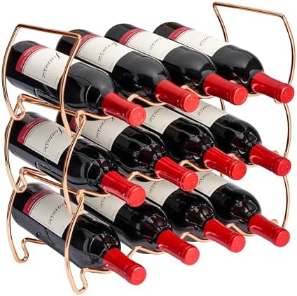 Sorbus Countertop Wine Racks, Metal Bottle Rack
