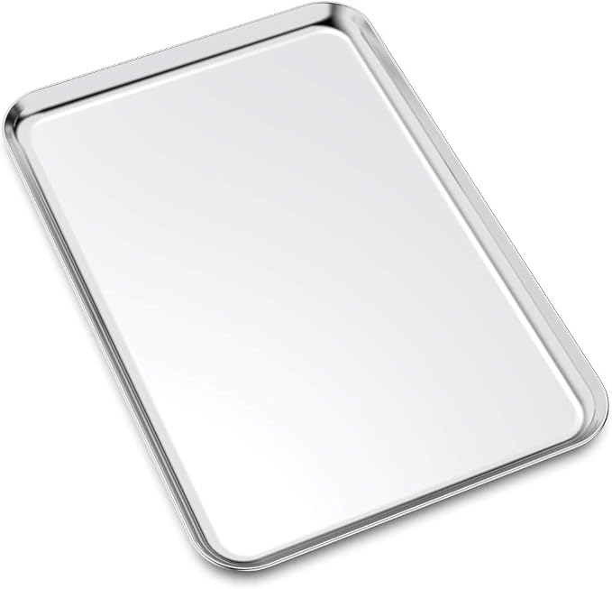Large Set Baking Sheet and Cooling Rack Set, Bastwe 24L x 16W x 1H inch - Image 5