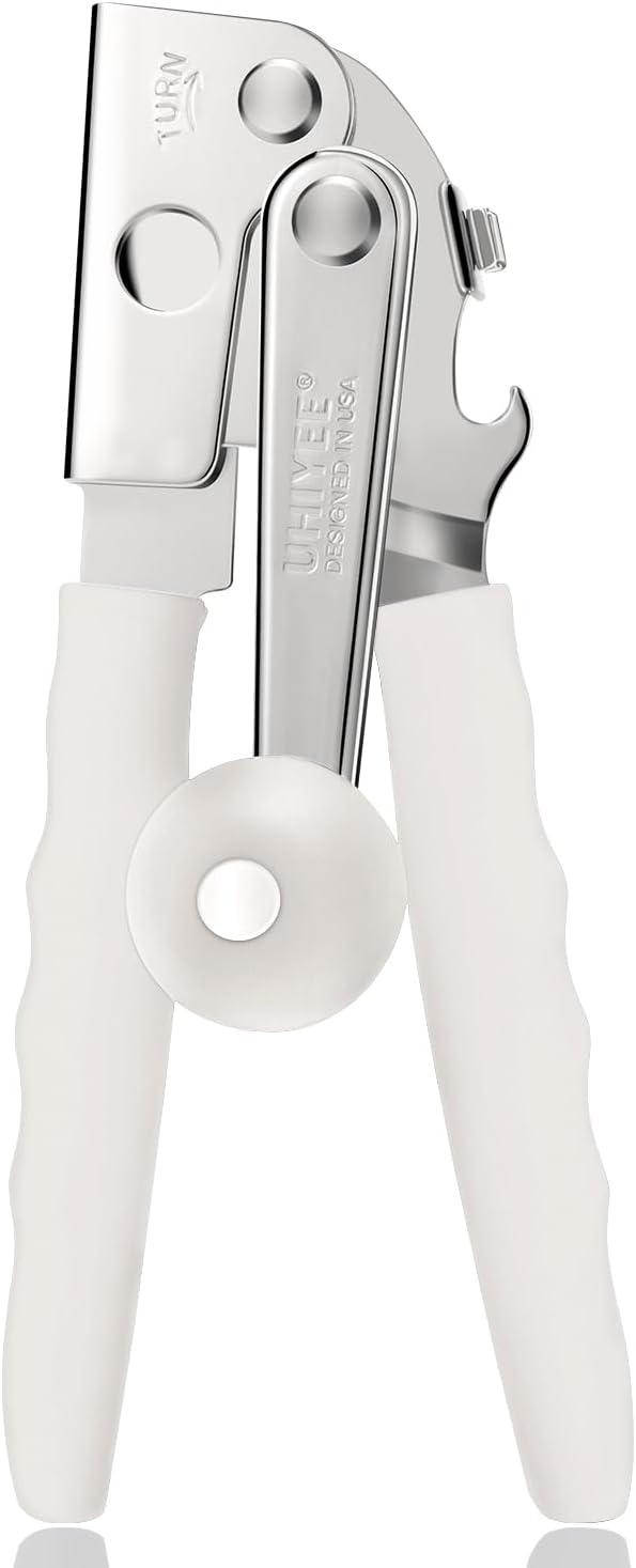 Commercial Can Opener, UHIYEE Hand Crank Can Opener Manual Heavy Duty by UHIYEE