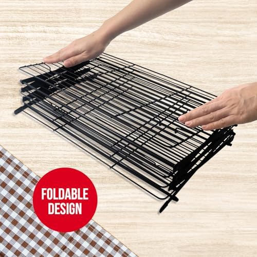4-Tier Collapsible Cooling Rack For Baking - Expandable & Foldable