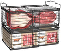 NADAMOO Expandable Chest Freezer Organizer Baskets