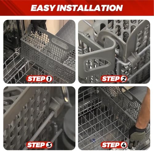 【2026 UPGRADED】8531233 WP8562043 Dishwasher Silverware