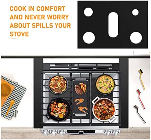 Stove Cover Gas Stove Top Burner Covers Protectors for Samsung Gas
