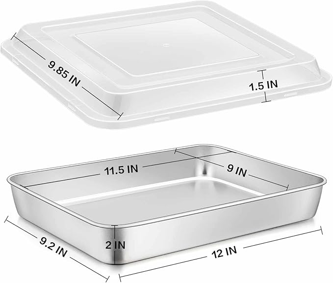 E-far Stainless Steel Baking Pan - Image 2