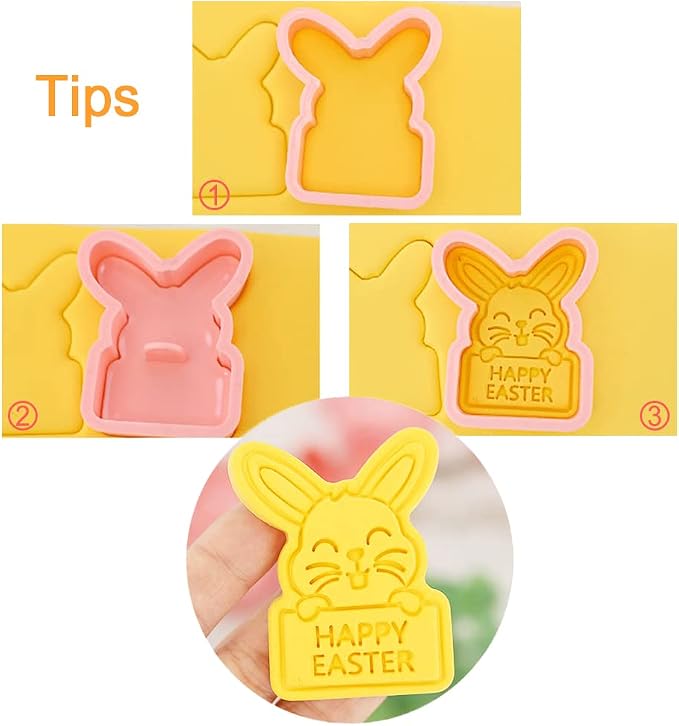 8 Pcs Cookie Cutters Set 3D Holiday Cookie Cutters - Image 3