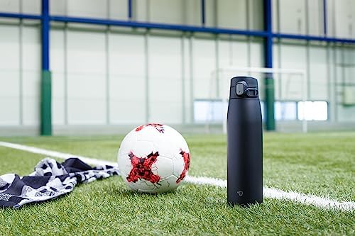 Zojirushi SM-VS95-BA Water Bottle, One-Touch Stainless Steel Mug
