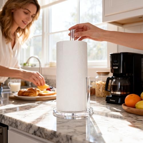 Acrylic Paper Towel Holder DP014