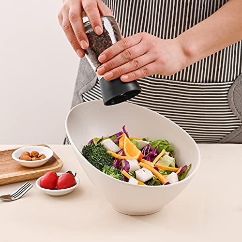 LOVYANXUE Salad Bowls, 4 Packs Serving Bowl, Compostable 33 Ounce