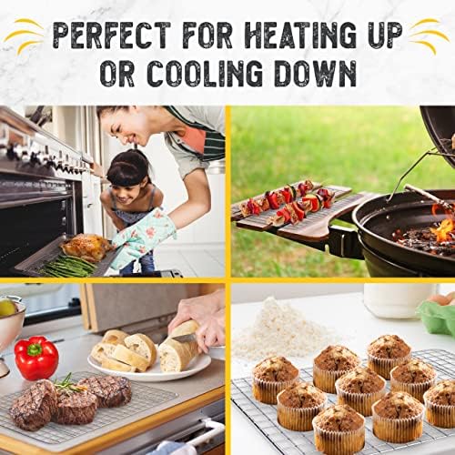 Checkered Chef Cooling Racks for Cooking and Baking - Cooling Wire