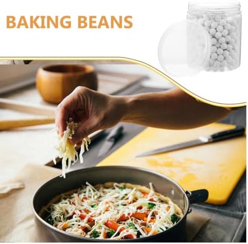 1 Bottle round Ceramic Pastry Baking Beans for Pie Crust