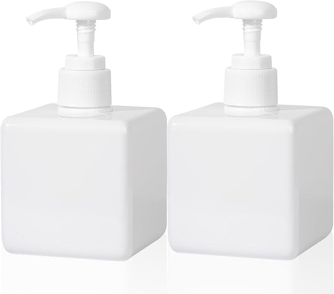 Pump Bottle, Refillable Plastic Empty Lotion Soap Dispenser Liquid Container by JiatuA