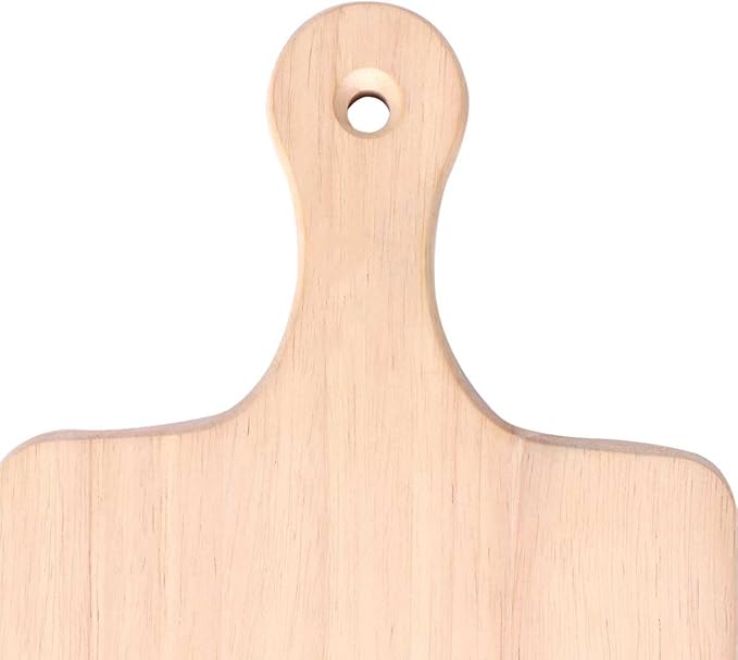 LZMS 4 Packs 18" x 8" Wood Serving Boards Set | Unfinished Wood Crafts - Image 3