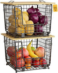 2 Pack Stackable Potato Onion Bins