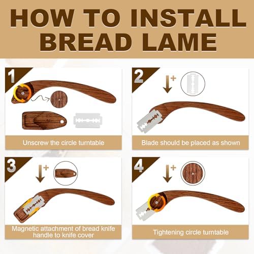 Innovative Magnetic Bread Lame Bread Scoring Tool,Bread Lame