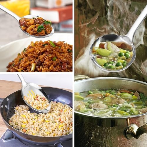 14-in Cooking Spoons Set, Pack of 3