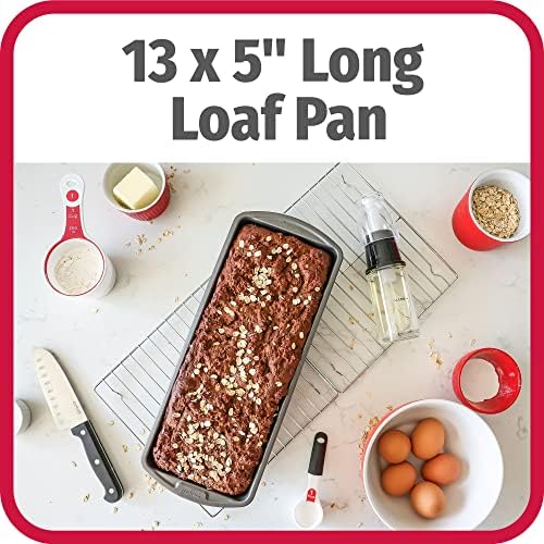 GoodCook Nonstick Loaf Pan Extra-Large Heavy-Duty with Easy-Clean