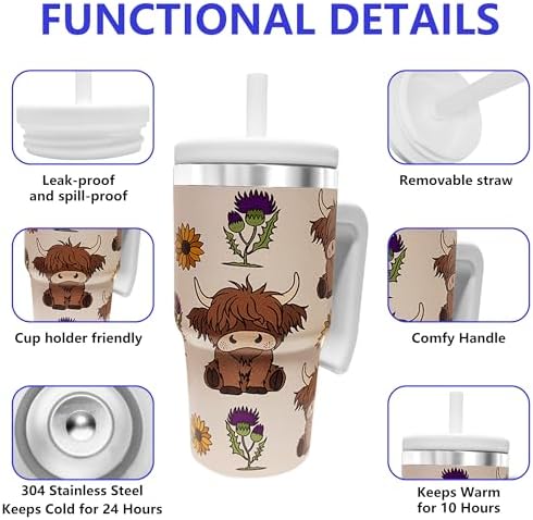 20-OZ Insulated Water Bottle,Insulated Stainless Steel Tumbler